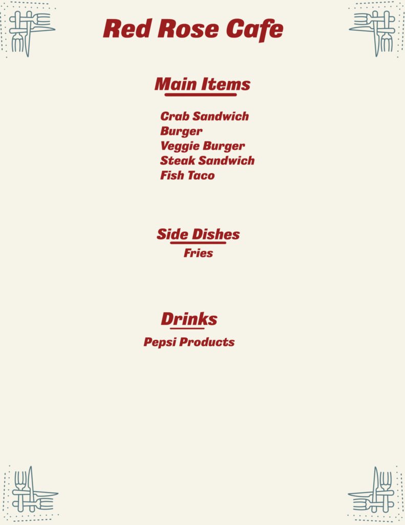 Red Rose Cafe Menu scaled 1