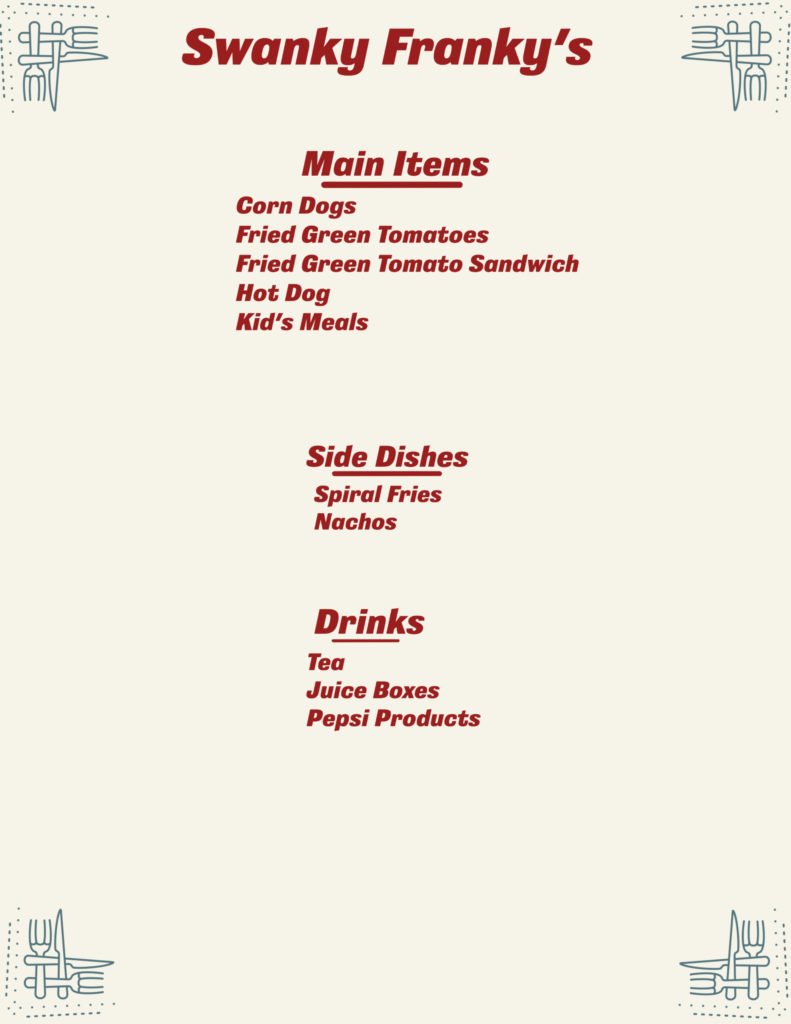 Swanky Frankys Menu scaled 1