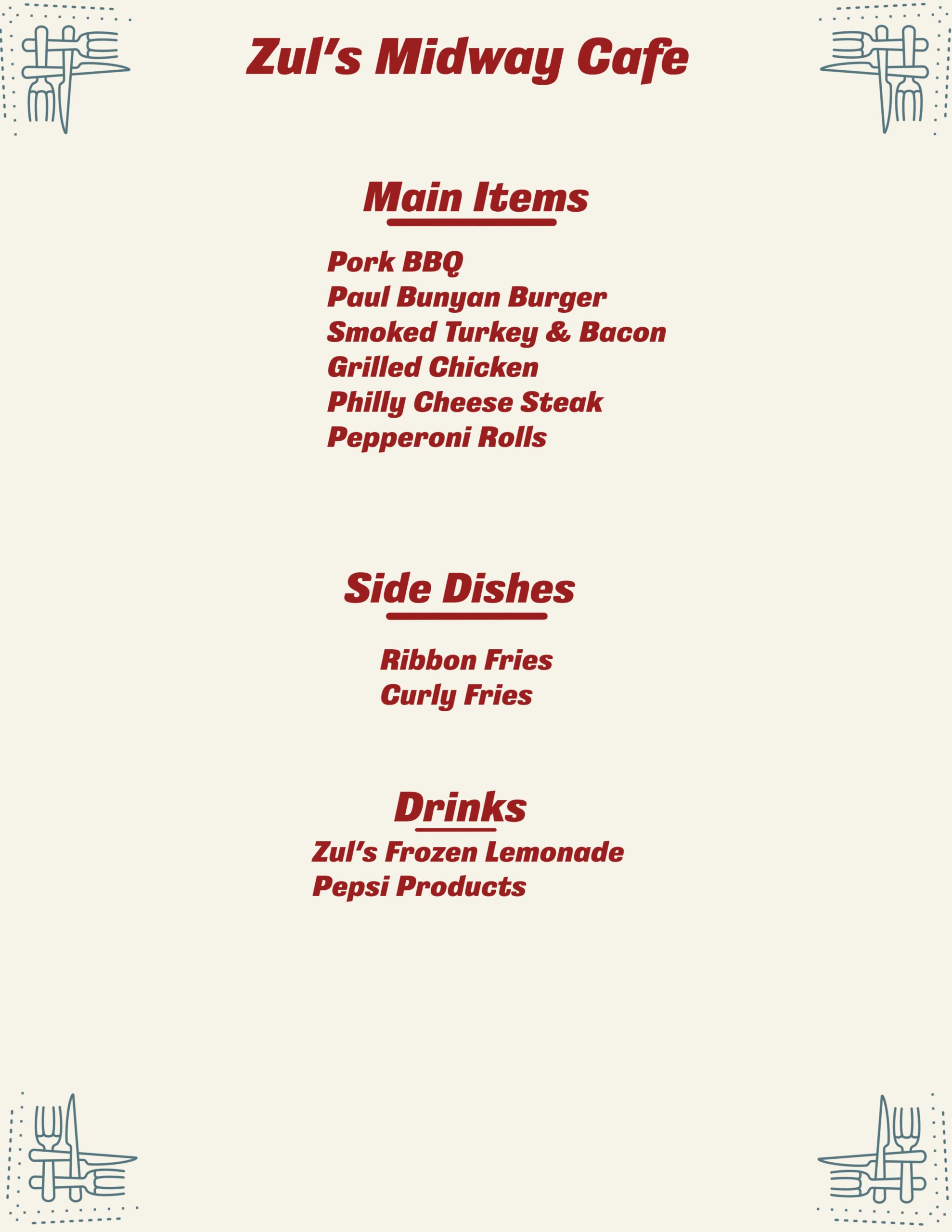 Zuls Midway Cafe Menu scaled 1