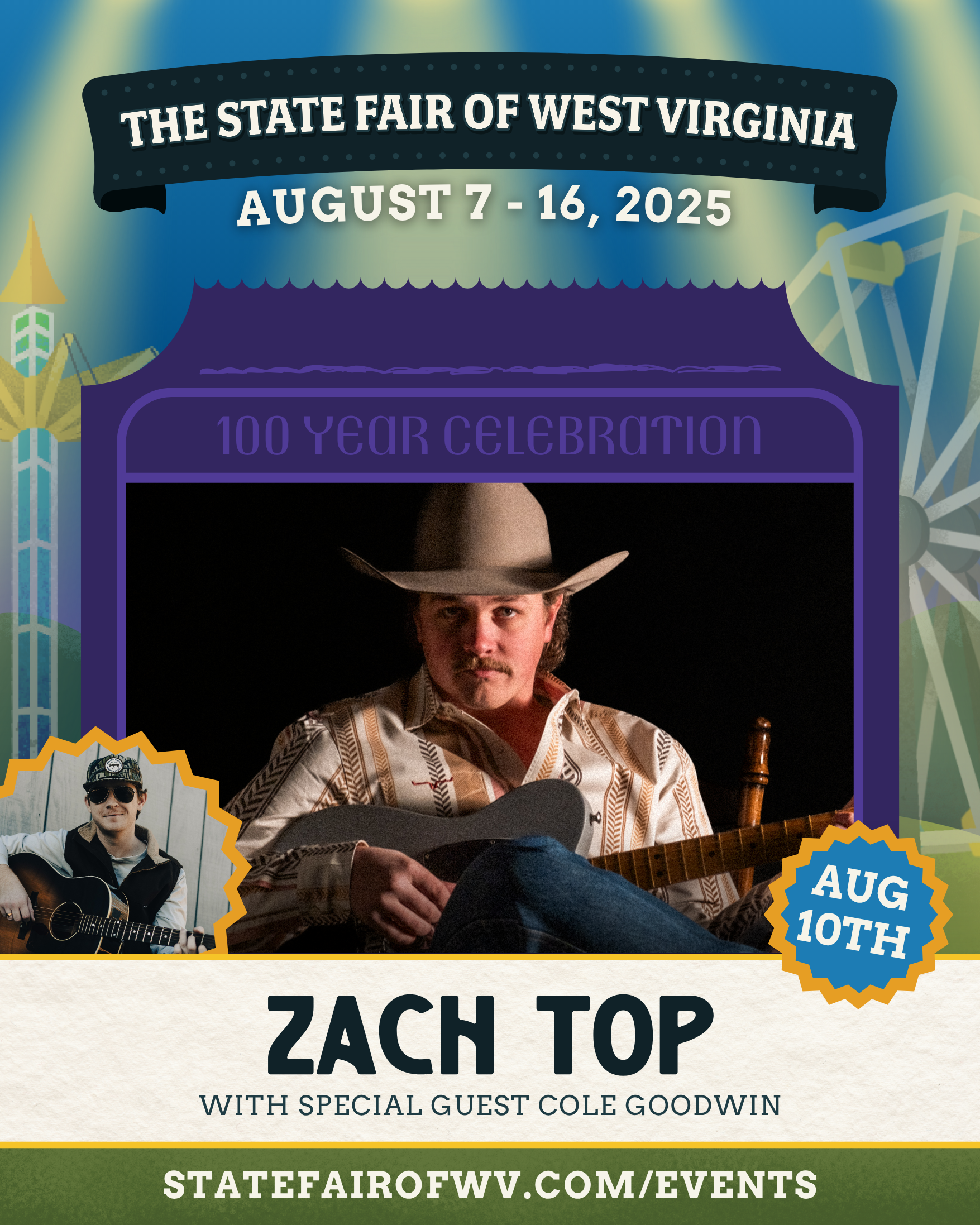Zach Top w/ Special Guest Cole Goodwin