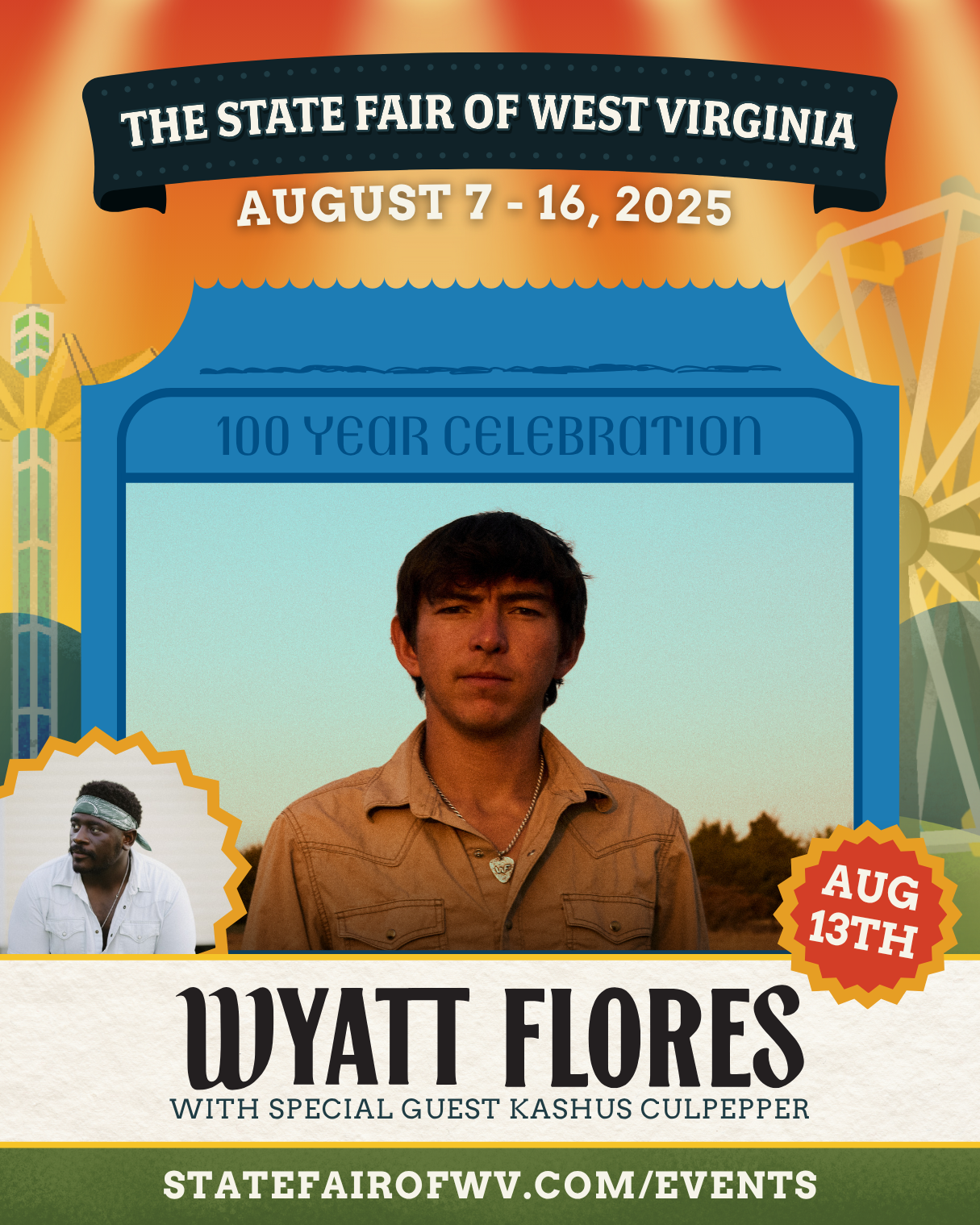 Wyatt Flores w/ Special Guest Kashus Culpepper