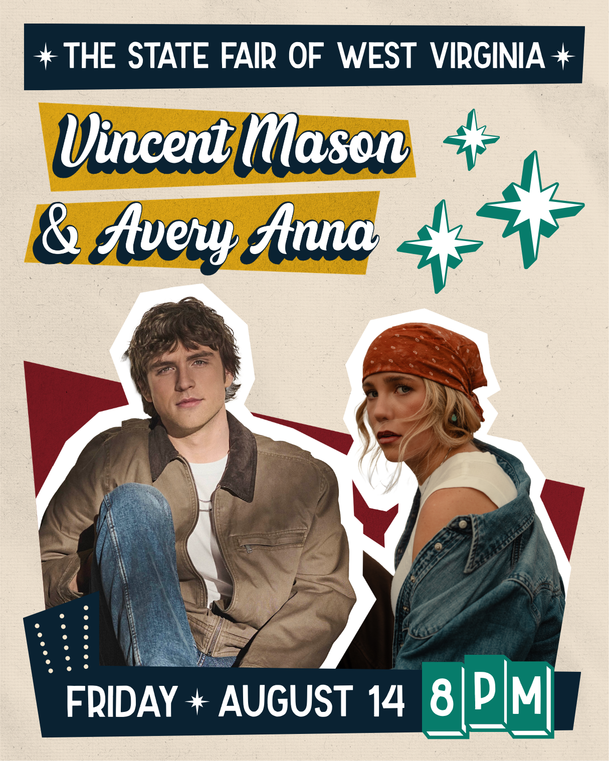 Vincent Mason and Avery Anna