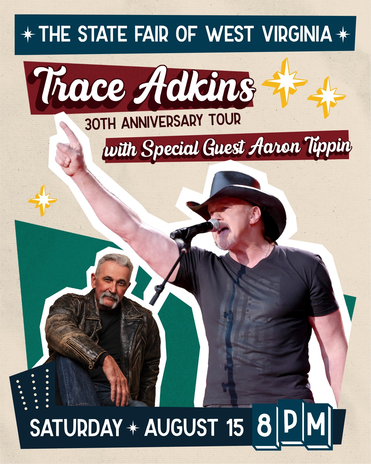Trace Adkins 30th Anniversary Tour with special guest Aaron Tippin